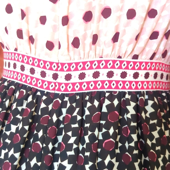 Kate Spade Rambling Rose Floral Tile Mini Dress - Picture 8 of 10